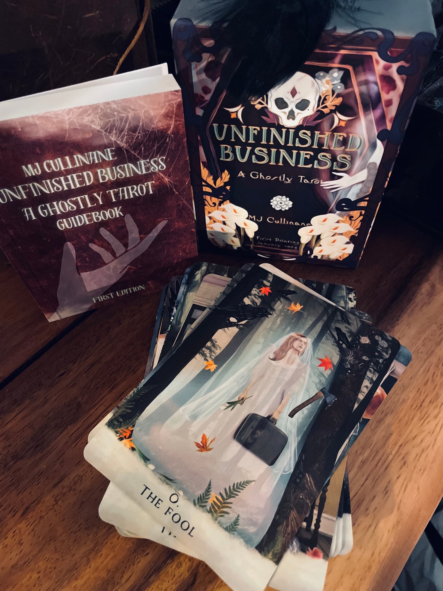 2nd Printing of Unfinished Business - A Ghostly Tarot
