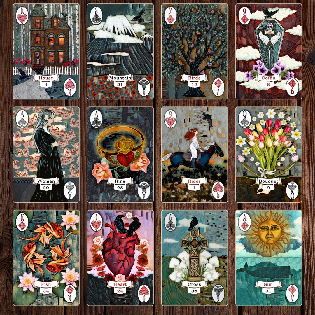 What is Lenormand and how to use it! – Crow Tarot