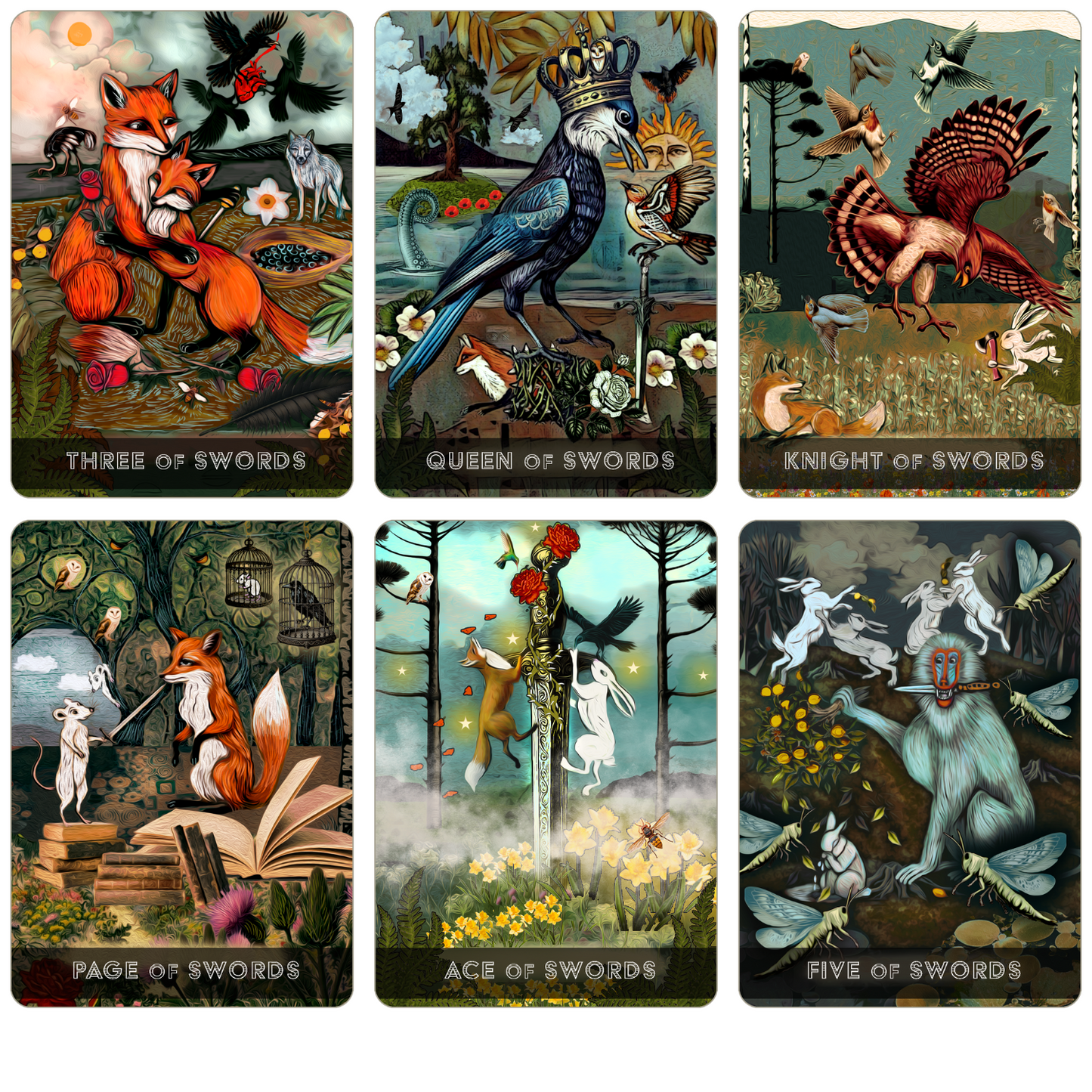 The Garden of Enchanted Creatures Tarot