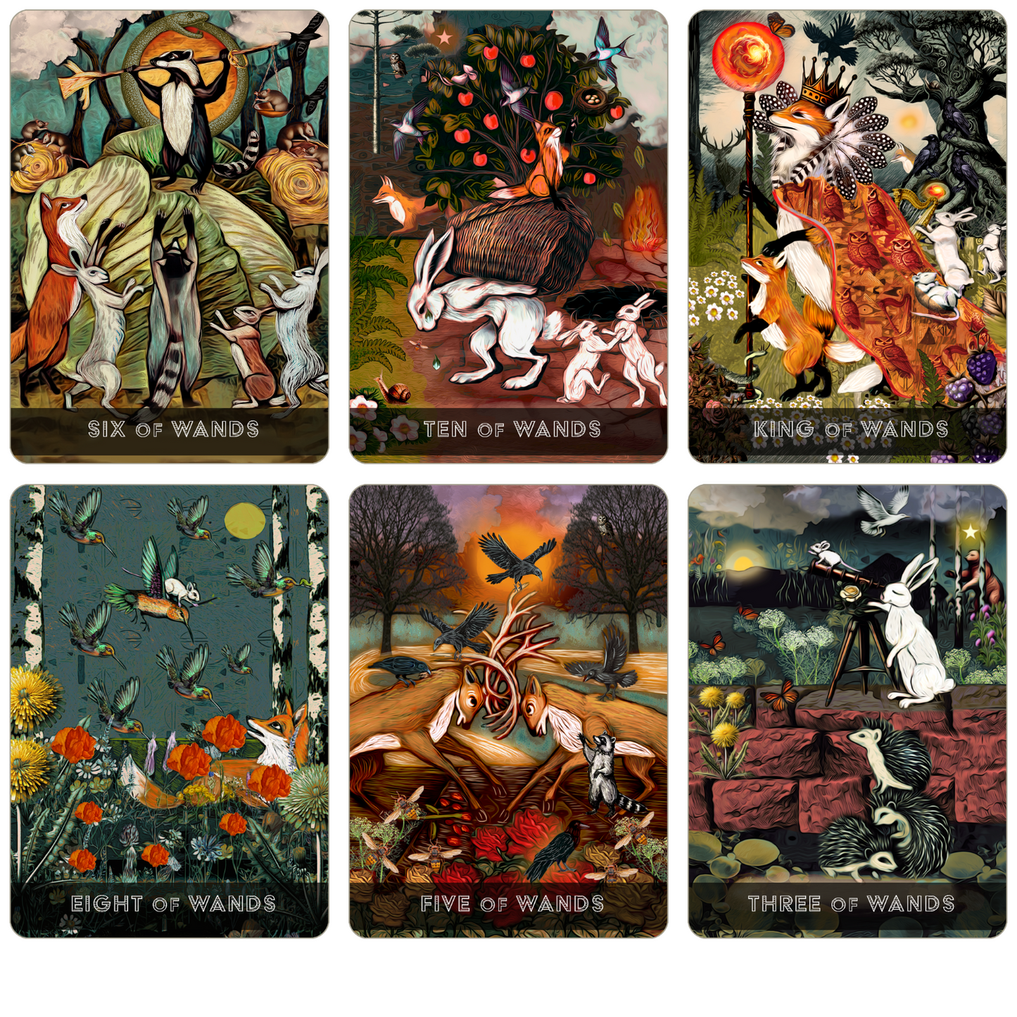 The Garden of Enchanted Creatures Tarot