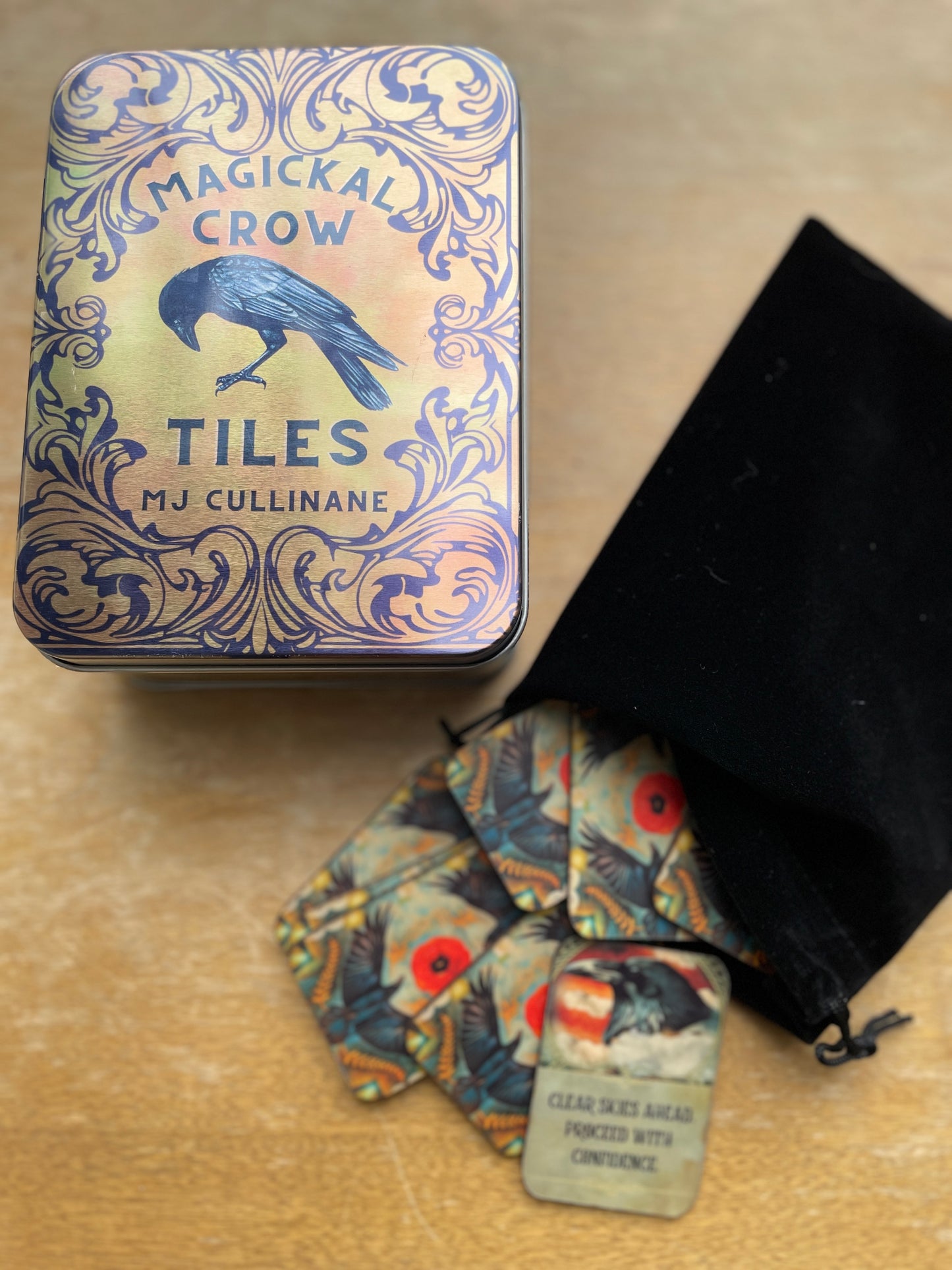 Magickal Crow Tiles- Shipping begins LATE August