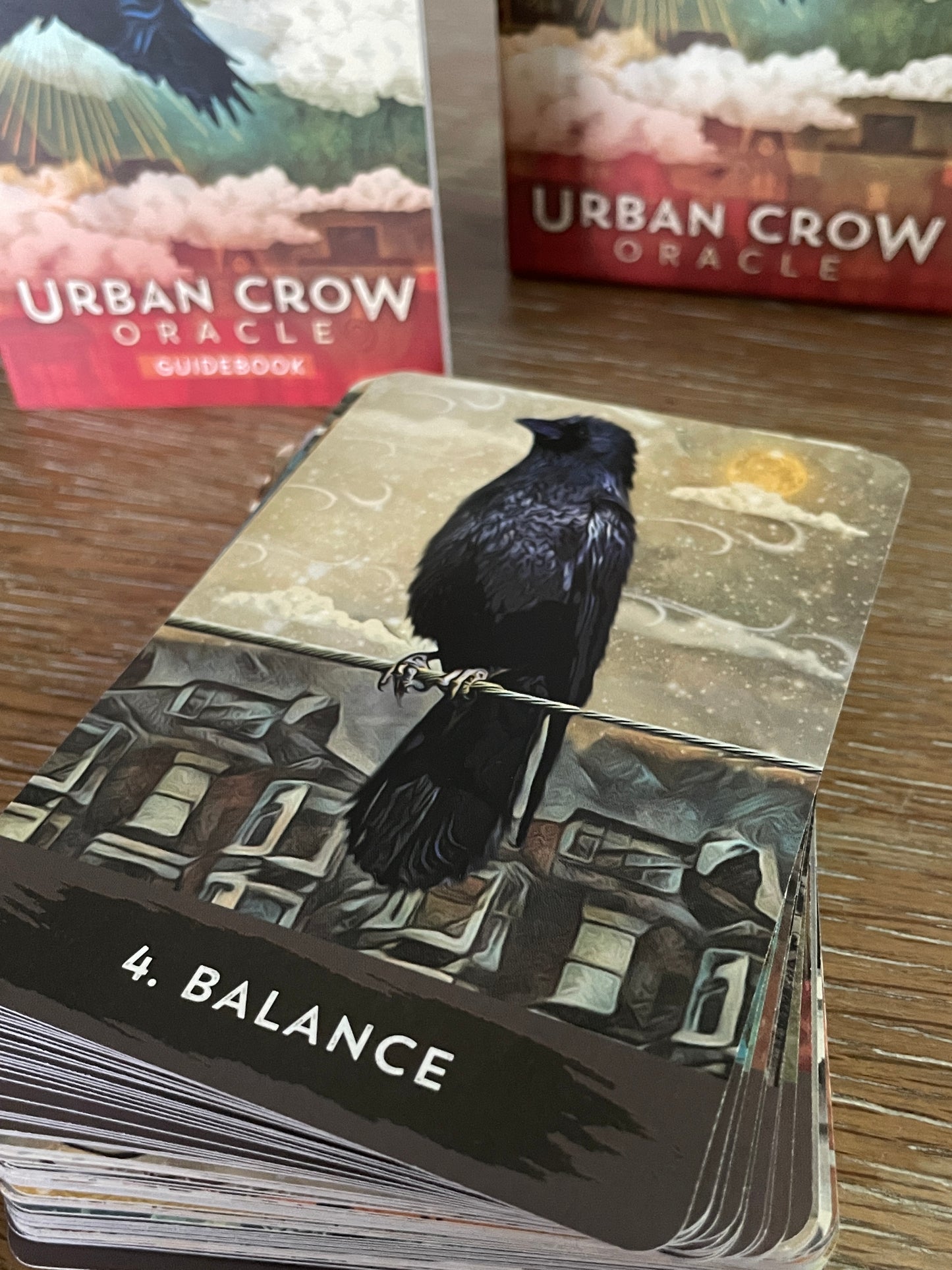 SIGNED -URBAN CROW ORACLE- PUBLISHED BY HAY HOUSE